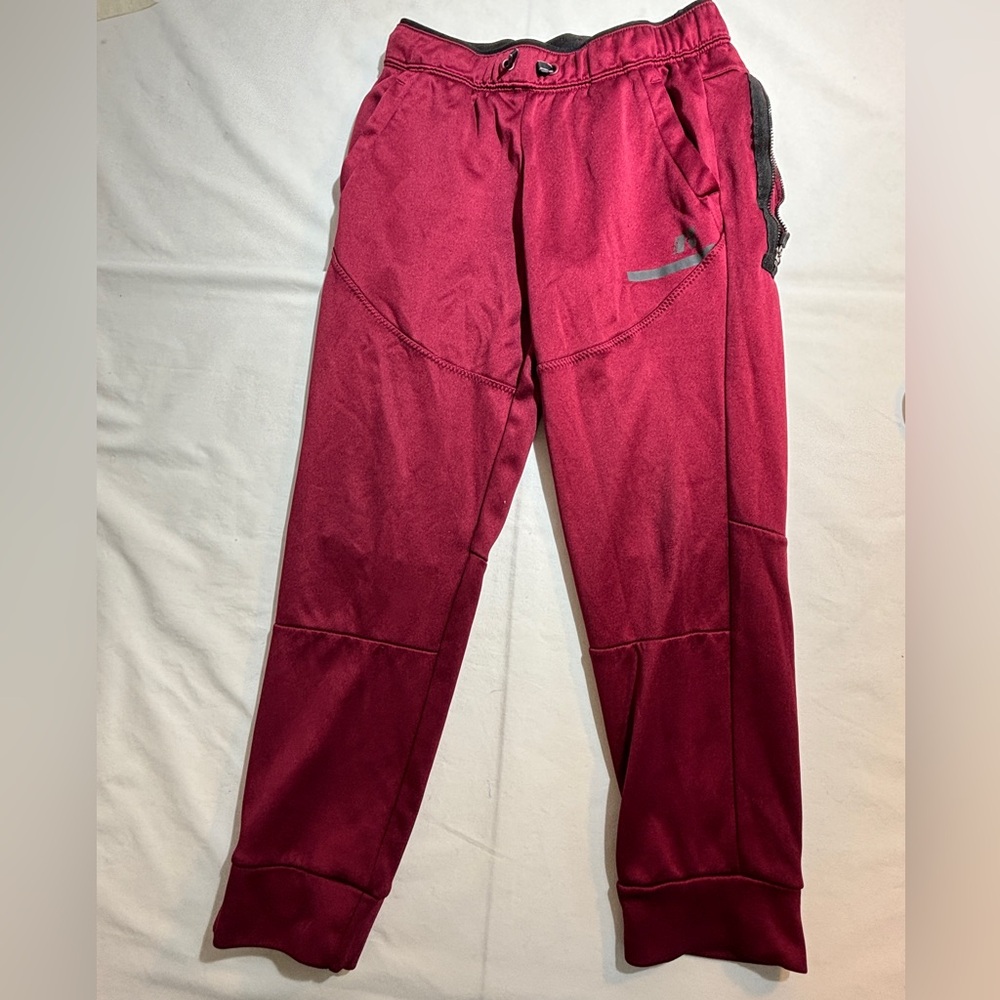 Russell Kids Maroon Athletic Jogger Pants Sz L